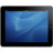 iPad Landscape Blue Background Icon